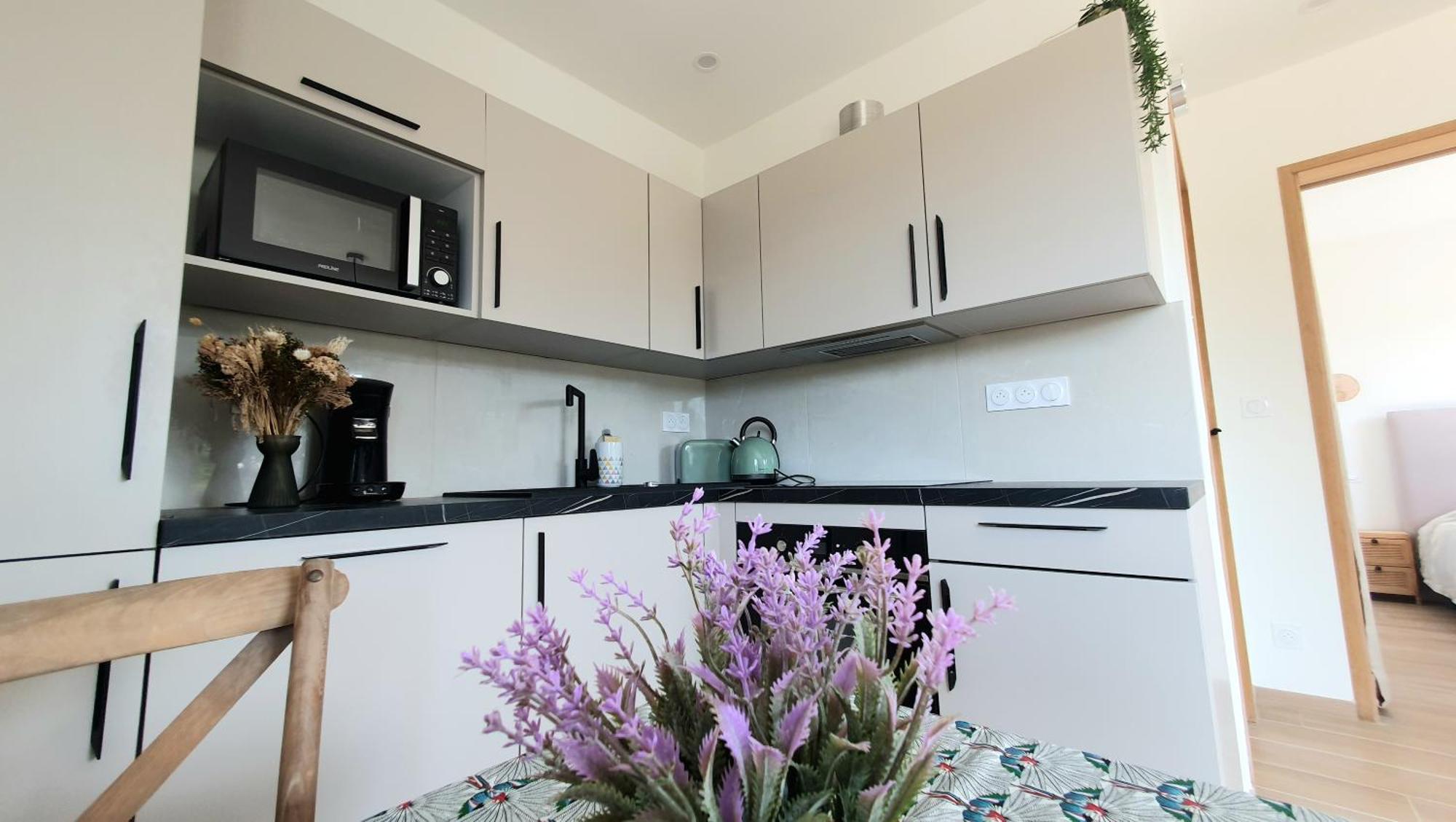 Calme Et Vue Panoramique Apartment เปโกมาส ภายนอก รูปภาพ