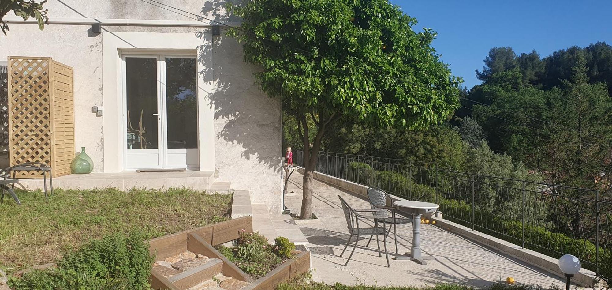 Calme Et Vue Panoramique Apartment เปโกมาส ภายนอก รูปภาพ